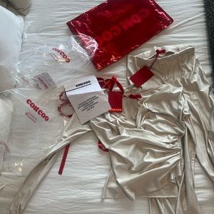 Coucoo set lanai long sleeve top on kefir & bottom